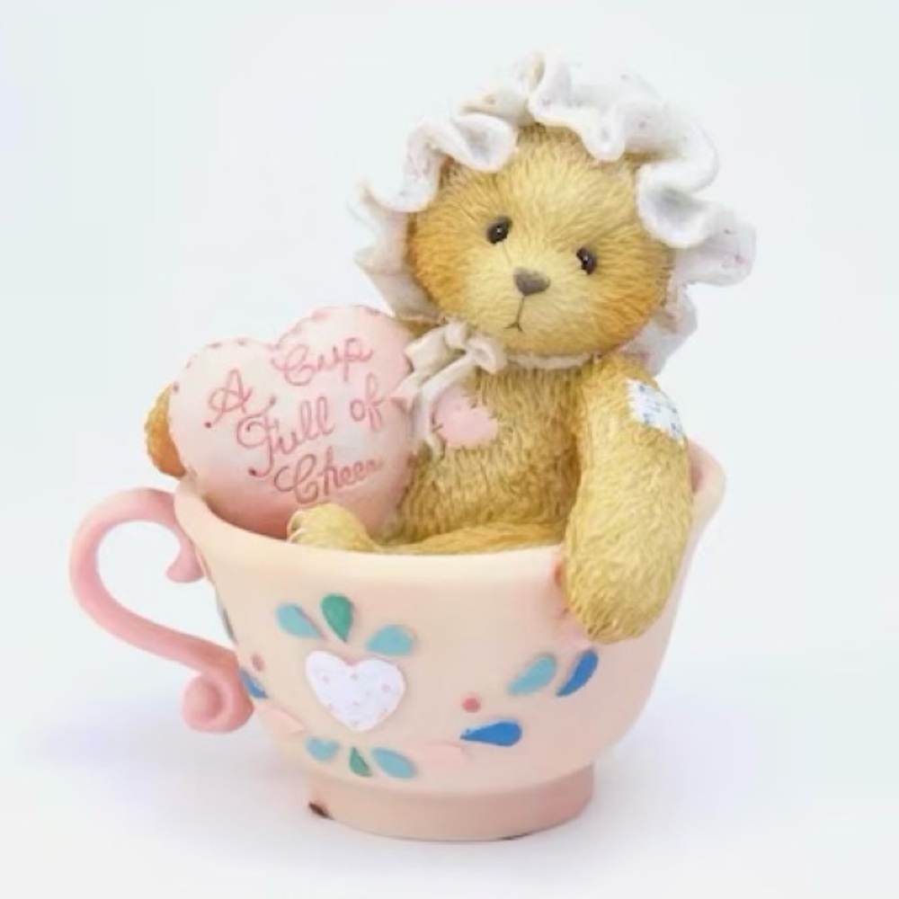 ❤️ MARILYN - Cherished Teddies - Teacup - Nursery Collection - BOXED 🎁💝